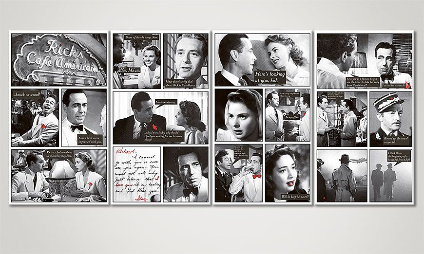 Modern Canvas print Casablanca 160x70x2cm