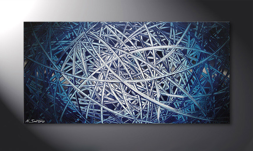 Painting Energy of Water 120x60x2cm
