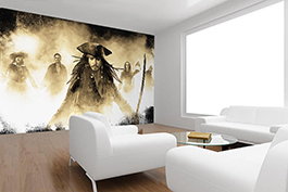 Photo-wallpaper<br>'Jack Sparrow' from 120x80cm