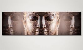 Buddha art print<br>'Silence' 170x50cm