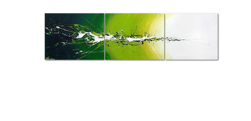 XXL painting Power of Nature 260x70cm