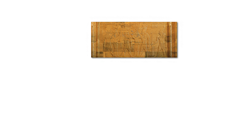 Canvas print Egypt in 120x50cm