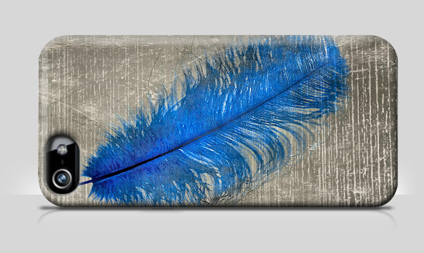 Feather In Blue