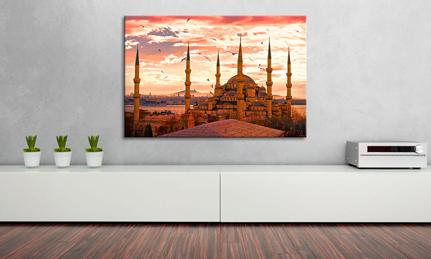 Art print Blue Mosque 90x60 cm