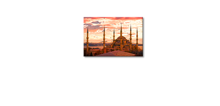 Art-print-Blue-Mosque-90x60-cm