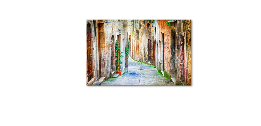 Art-print-Charming-Old-Streets-80x50-cm