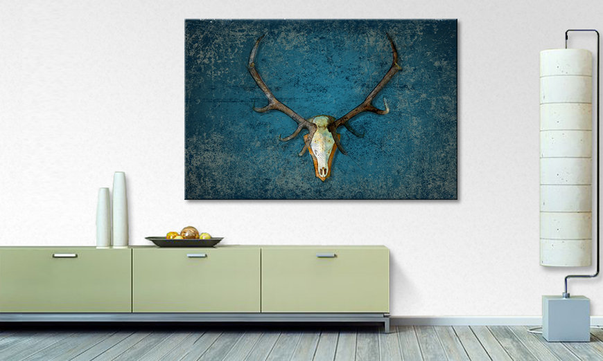Art print Deer Head