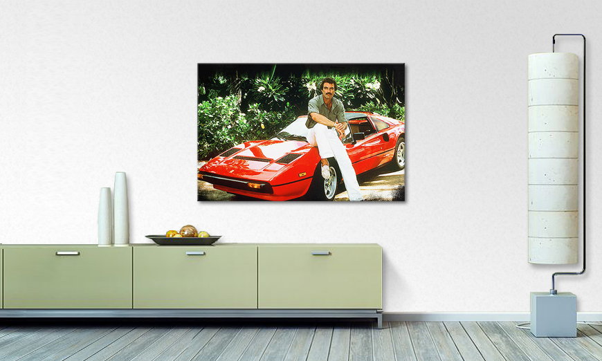 Art print Ferrari Magnum