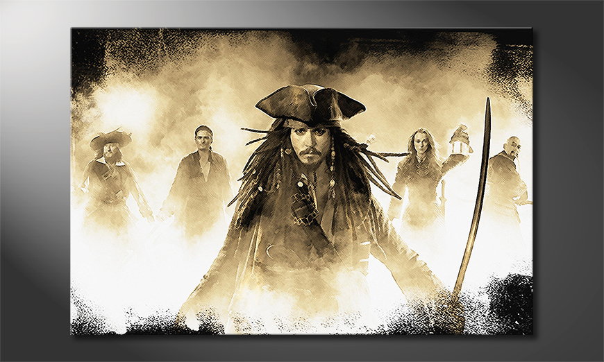 Art print Jack Sparrow