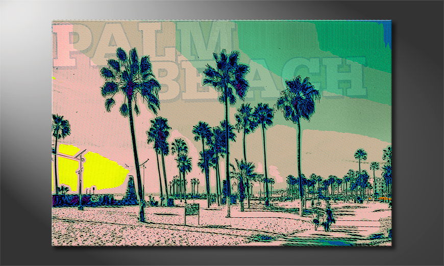 Art print Palm Beach