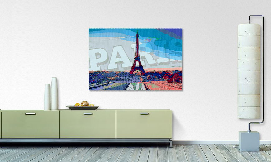 Art print Paris in different sizes