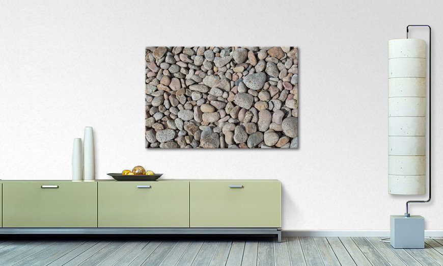 Art print Pebble Stones