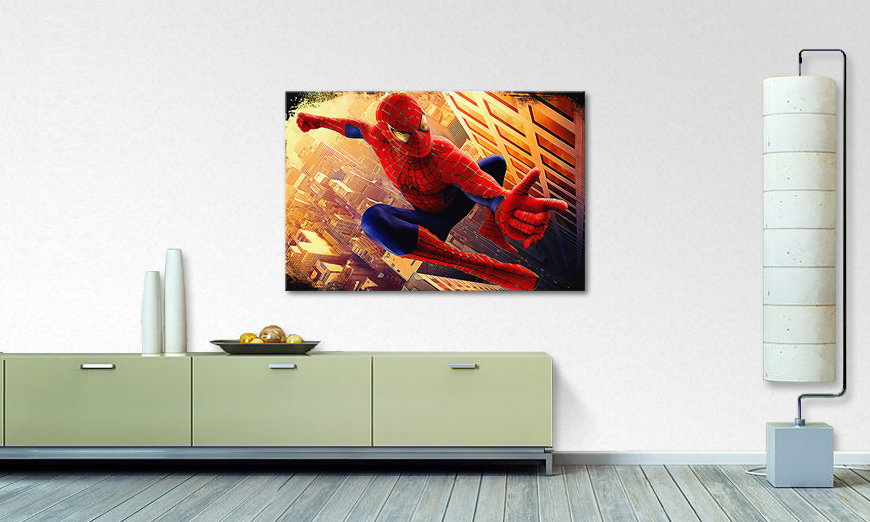 Art print Spiderman Moment