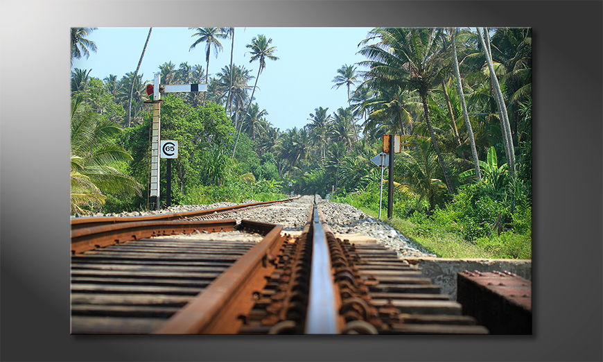 Art-print-Srilankan-rails