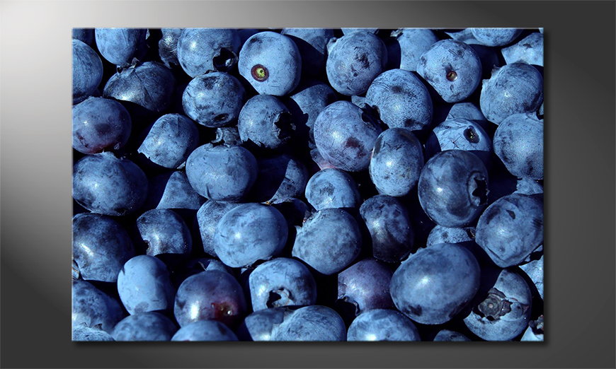 Blueberries art print