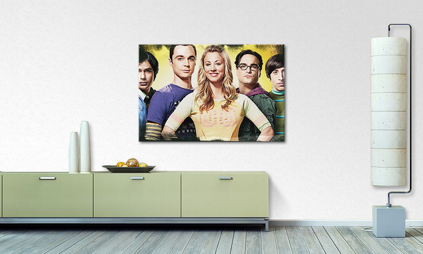 Canvas print Big Bang Theory