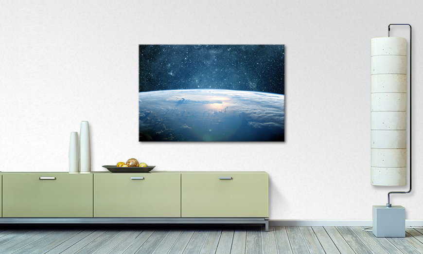 Canvas print Earth Planet I