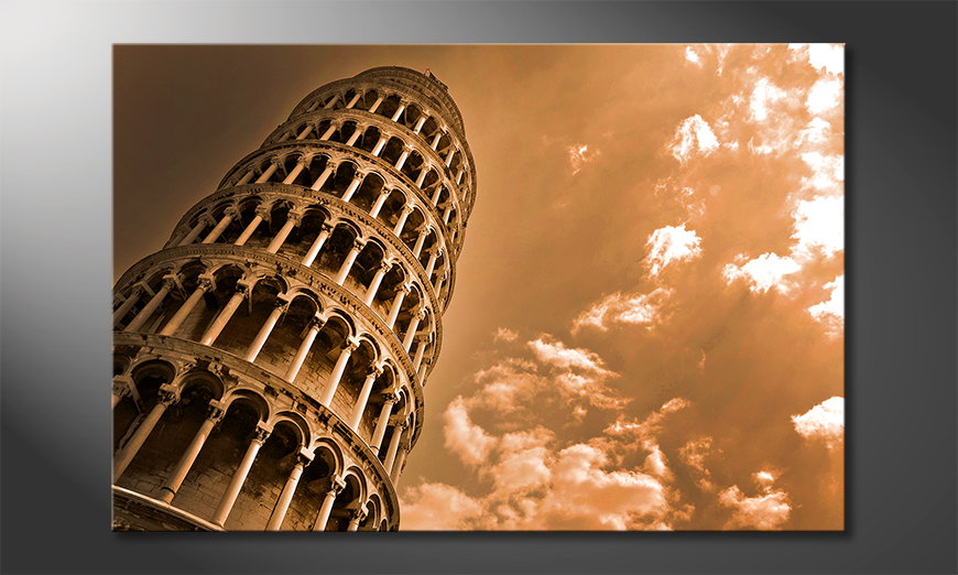 Canvas-print-Leaning-Tower