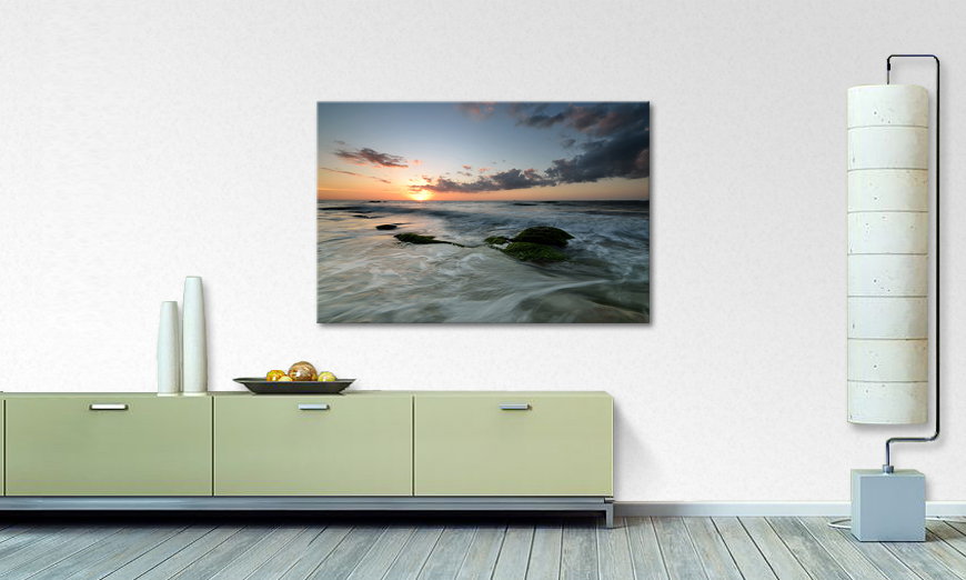Canvas print Ocean Sunset
