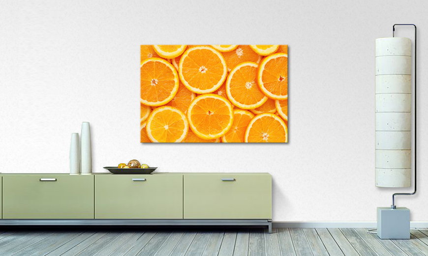 Canvas print Oranges