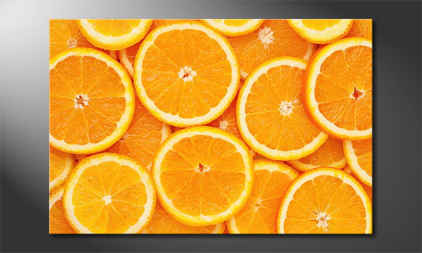 Canvas print Oranges