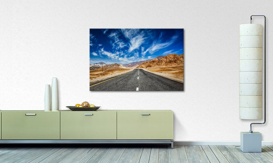 Canvas print Road to Nowhere