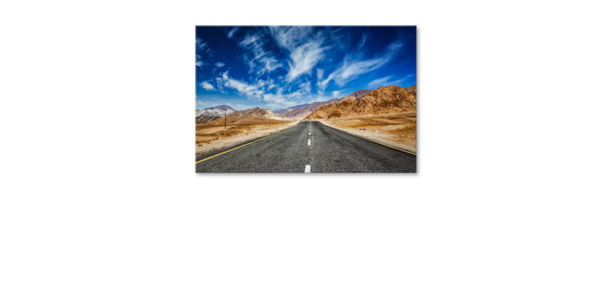 Canvas-print-Road-to-Nowhere