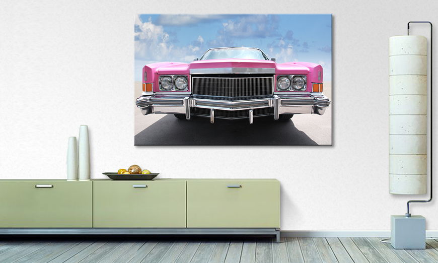 Famous print Pink Cadillac