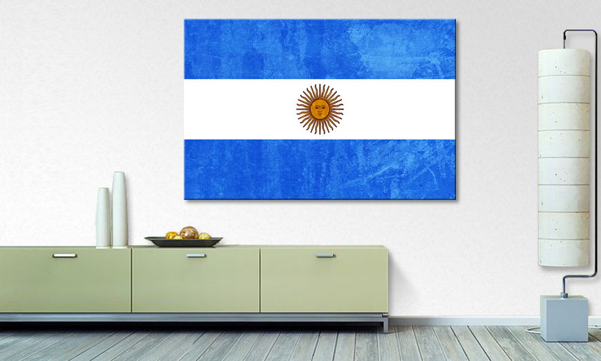 Modern Canvas print Argentina