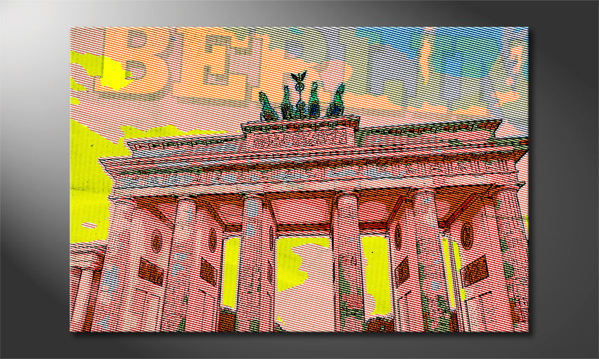 Modern Canvas print Berlin