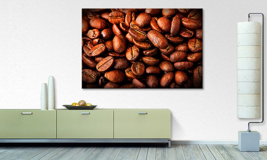 Modern art print Coffee