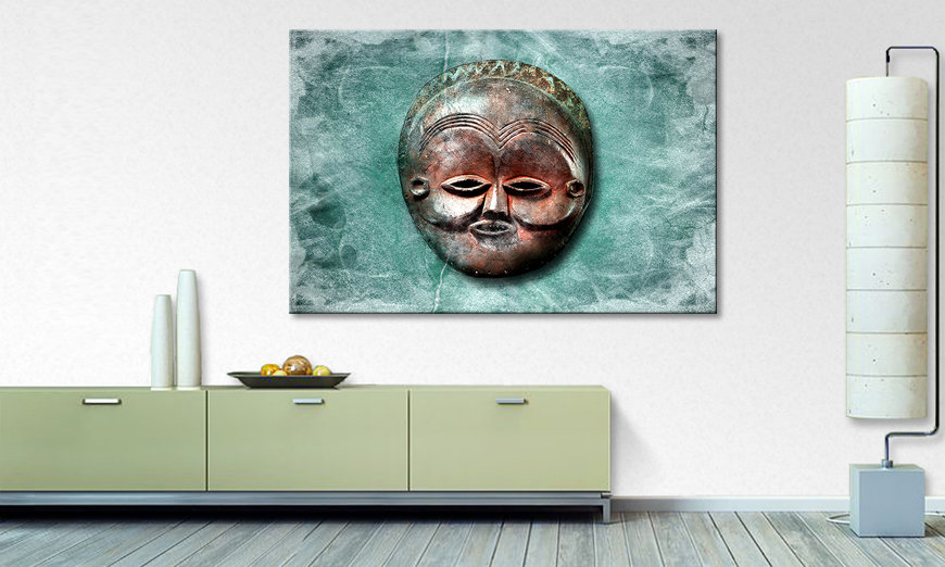Modern art print Luna Face