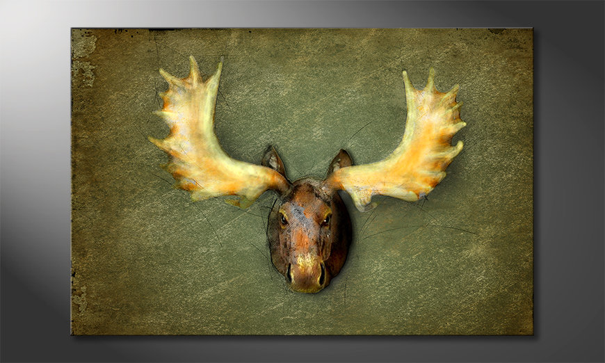 Modern-art-print-The-Elk