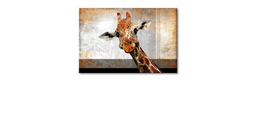 Modern-canvas-print-Mr-Giraffe