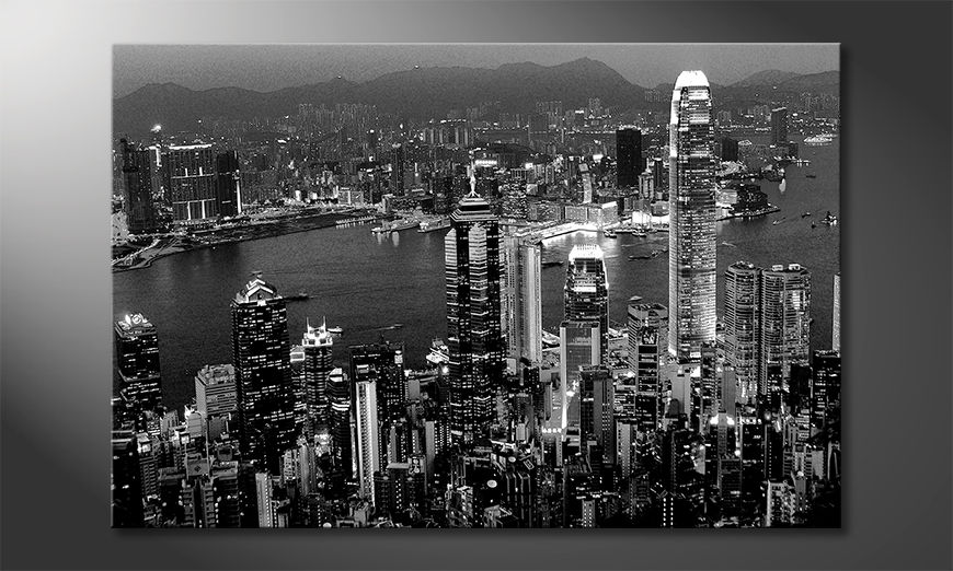 Modern-wall-decor-Hongkong-View