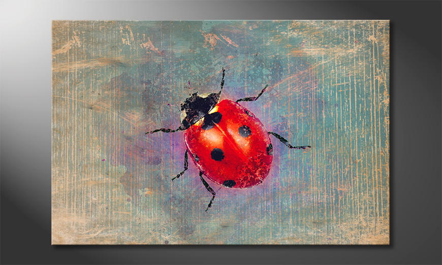Modern-wall-decor-Ladybug