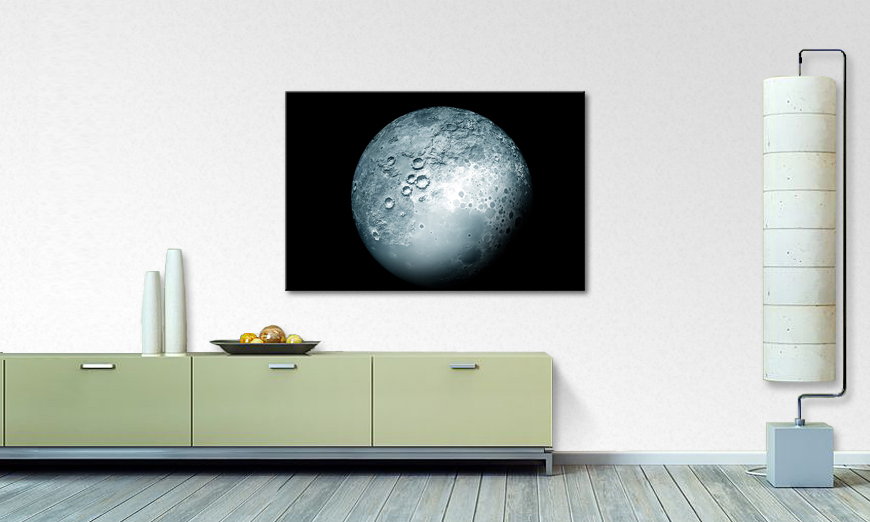 The Moon art print