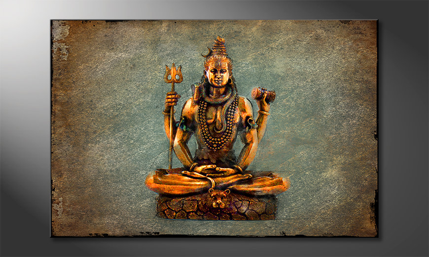 The exclusive painting Lord Shiva