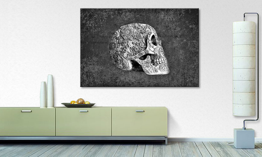 The exclusive painting Suger Skull