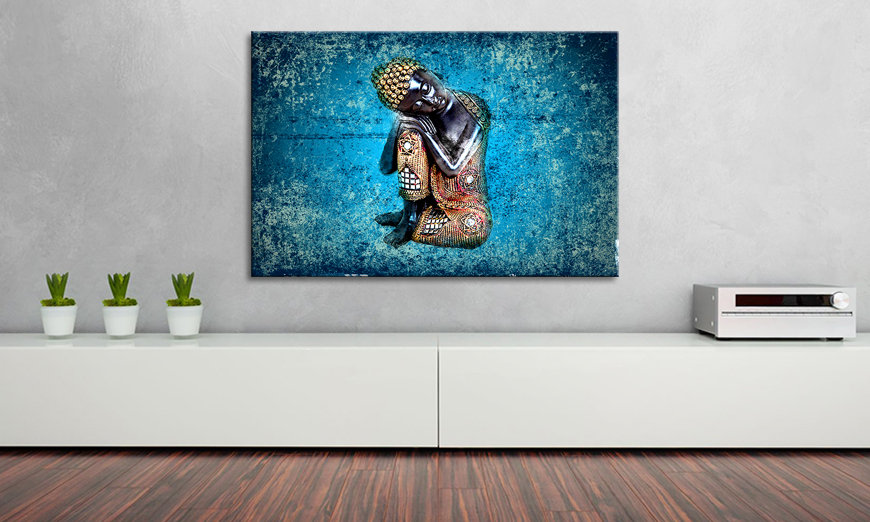 The print Sleeping Buddha 90x60 cm