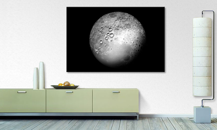 The print The Moon