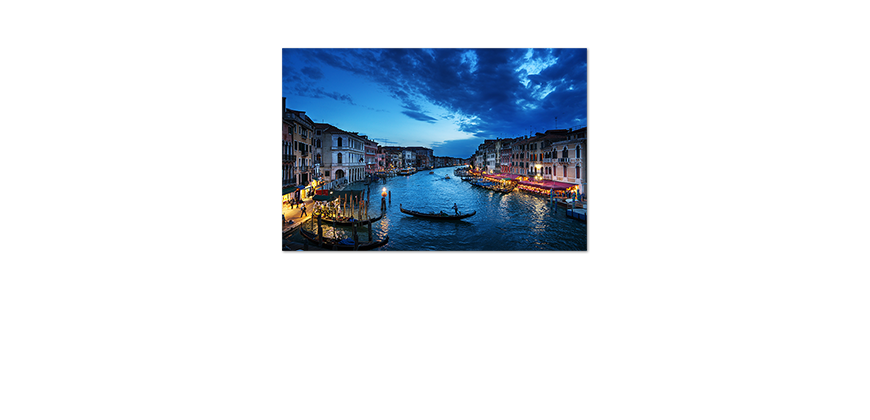 Poster-Grand-Canal-in-Sunset