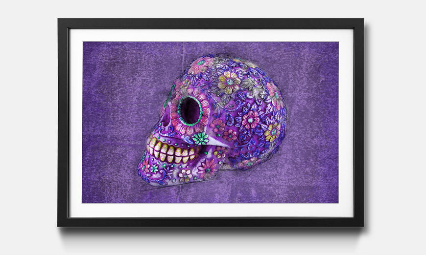 Framed art print Purple Death