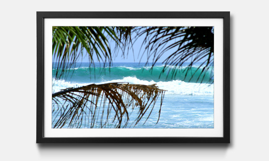 Framed art print Sri Lanka Wave