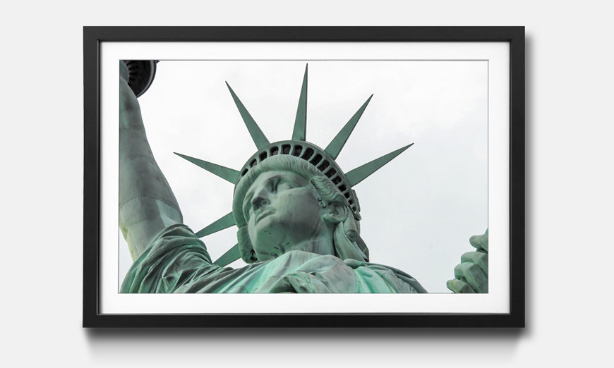Framed art print Statue Of Liberty