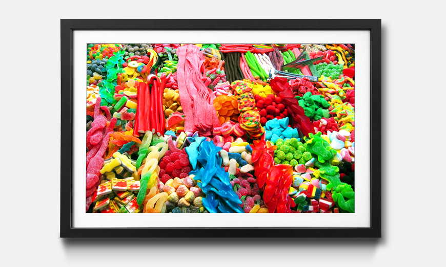 Framed art print Sweets