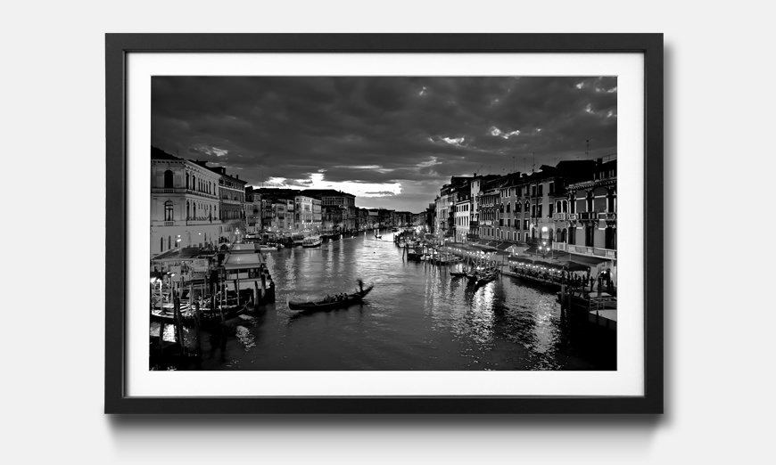 Framed picture Canal Grande