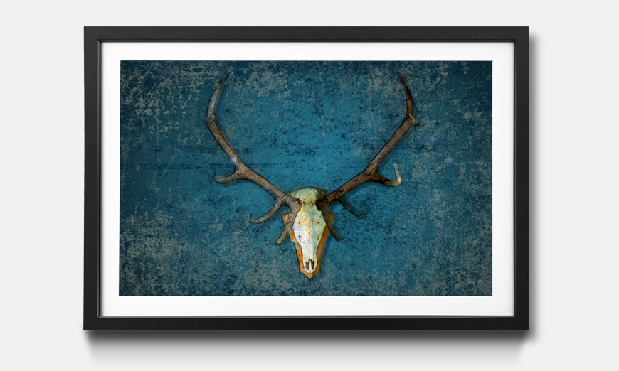 Framed picture Deer Head
