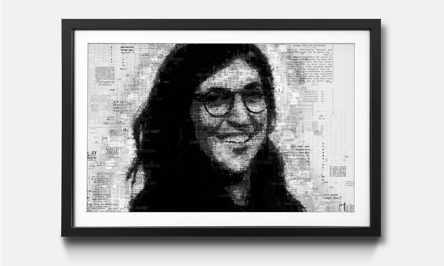 Framed picture Mayim B 