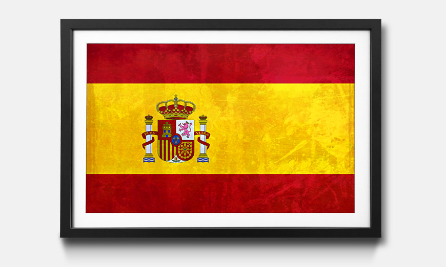 Framed picture Spanien